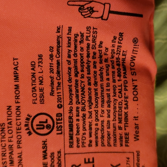 Puddle jumper floatation - Picture 3 of 3